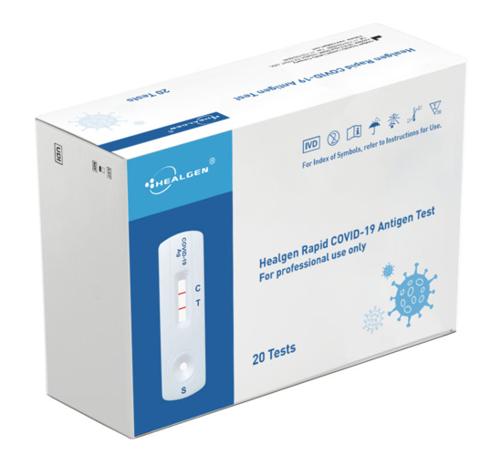 Healgen Healstone Health Canada licensed Rapid COVID-19 Antigen Tests for the qualitative detection of SARS-CoV-2 within 15 minutes